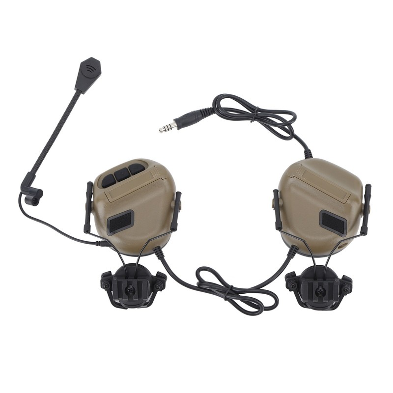 Shooting Headset Shooting Earmuffs Ear Hearing Protection Headphones Sound Amplification