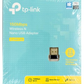 TP-Link TL-WN725N (US) Ver 3.8 150Mbps Wireless N USB Adapter - Brand New