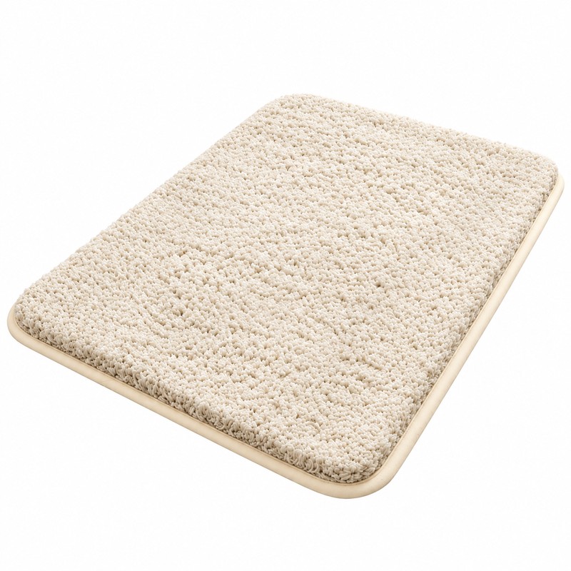 50cm x 80cm Water Absorbent Non-Slip Bathroom Mat – Thick
