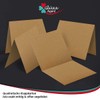 Glüxx-Agent 30 Kraft Paper Card Set Square Folding Cards 135