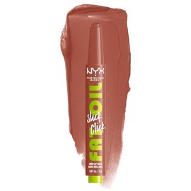 NYX Professional Makeup Fat Oil Slick Click, Brillo de Labios en Barra, Cuidado e Hidratación Hasta 12H, Brillo Intenso y Suavidad, Color Vibrante, Tono Verified, 2 g
