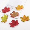 Fake Fall Leaves, 8cm/3.15inch Autumn Leaves, Fall Party Decorations, Maple