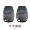 HooRLZ 2 Pieces Key Shell for Renault Twingo Kangoo Clio