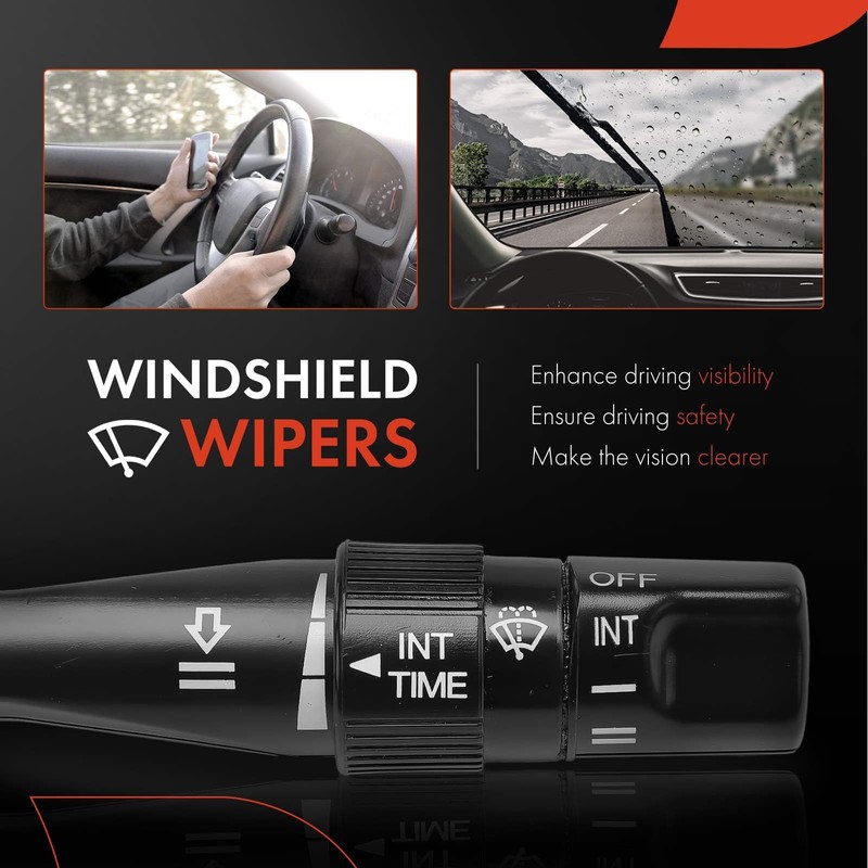A-Premium Front Windshield Wiper and Washer Switch Lever Compatible with