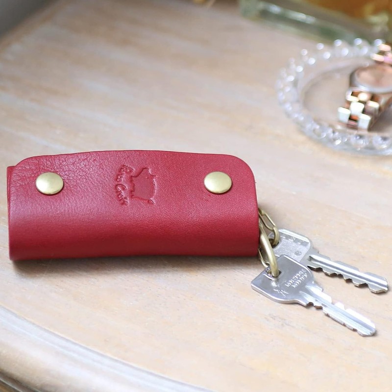 Polcolosso Double Hook Key Case, Original Tochigi Leather, Made in