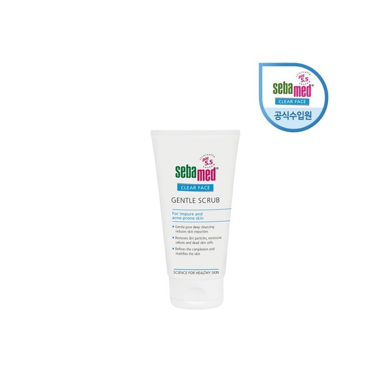 Sebamed 공식 세바메드 클리어페이스 젠틀 스크럽 150ml Sebamed Clear Face
