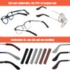 Soft Knitting Cotton Fabric Glasses Ear Cushion, Upgrade Anti-Slip Elastic