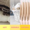 Lewhoo Big Crochet Hooks Set with Beech Wood Handle, Large