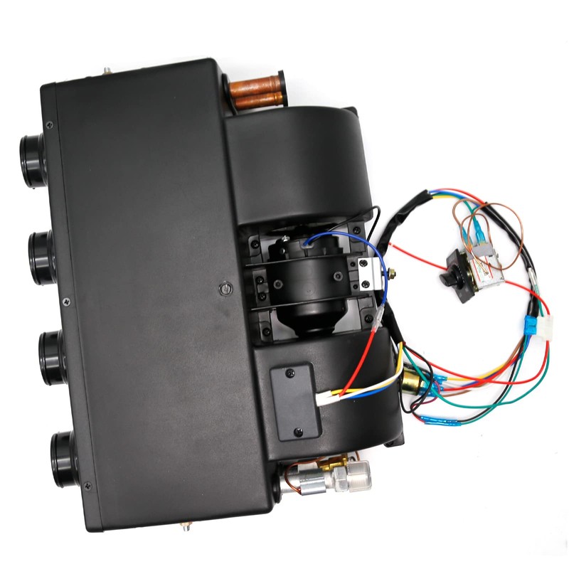 Saihisday A/C Air Conditioning Universal Evaporator Assembly Unit 12V, Under-Dash