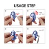 Personal Alarm for Women, 5 Pack 140DB Emergency Self-Defense Security
