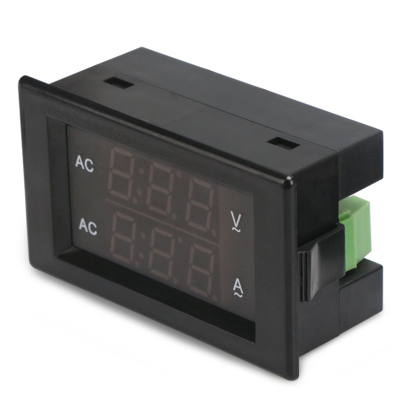 DROK Volt Amp Meter, AC 500V 200A Digital Voltmeter Ammeter