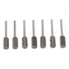 7pcs Nail Grinding Bits Professional Portable Nail Gel Removal Tungsten