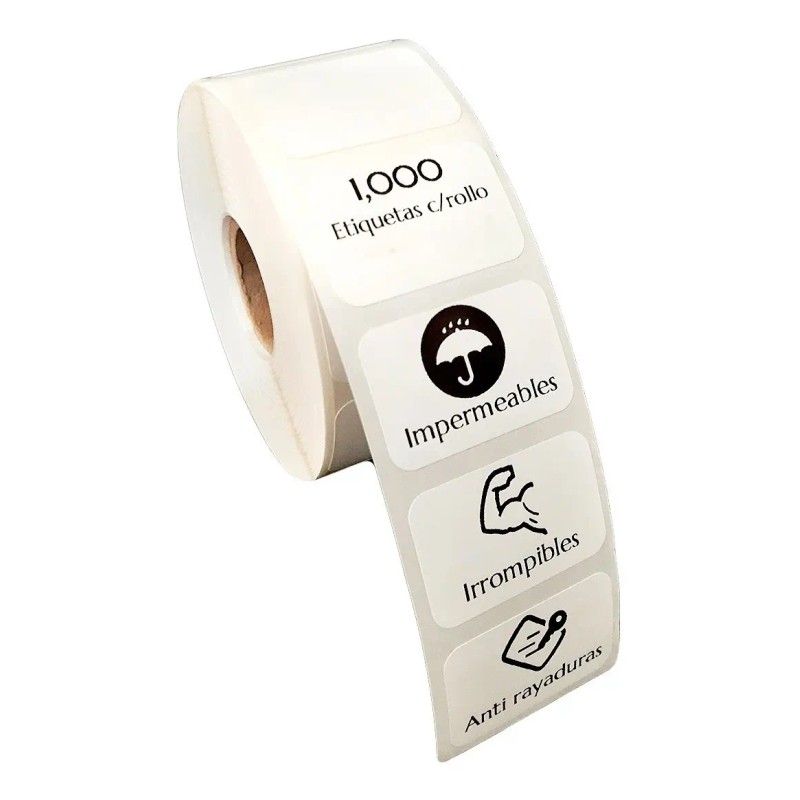 Etiquetas Impresas Personalizadas Plastificadas Industriales