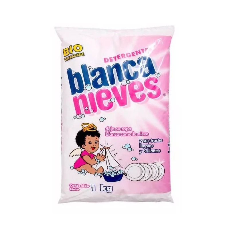 Blanca Nieves Detergente En Polvo Blanca Nieves 10 Pzas De