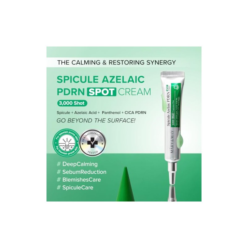 MARY & MAY - Spicule Azelaic PDRN Cream 15 GR