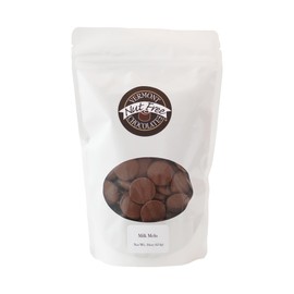 Vermont Nut Free Chocolates Melts (Milk) 16 Ounces, 2 Bags, Nut-Free, Egg-Free, Kosher