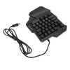 One Handed Gaming Keyboard 35 Keys Portable Gaming Keypad Backlight