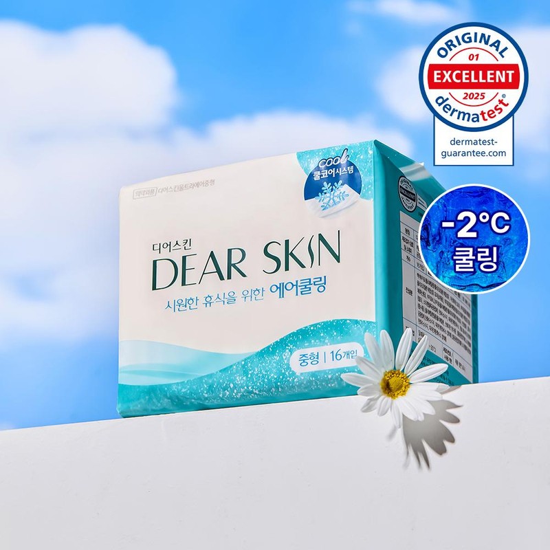 DEARSKIN Air Cooling Sanitary Pads - Large 14P