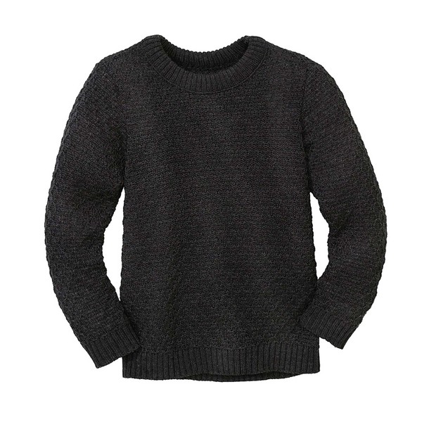 Disana Aran Jumper, 100% Organic Merino Wool GOTS, IVN Best