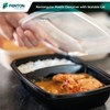 Fenton Packaging 15 X Microwavable Meal Prep Food Storage Containers