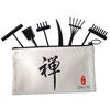 ZEN&TAO Japanese Miniature Zen Garden Six Pieces Tools Kit Set