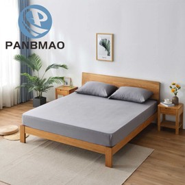 Grounding Sheets Twin Deep Pocket 12% Silver Fiber and 88% Organic Cotton, Fitted Earth Grounded Bed Sheets for Improved Sleep (Deep Grey, Twin - 39"x75"x15")