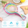 Lumpur Kitchen Strainer, 4 Pieces Set, Plastic Flour Sifter and