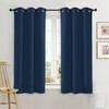 NICETOWN Room Darkening Window Treatment Curtain, Moroccan Blue, Single Panel,