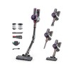 Prasky Cordless Vacuum Cleaner, Stick Vacuum Foldable Rechargeable, Powerful Suction