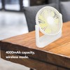 USB Desk Fan Wall Mounted Hanging Desk 3 in 1