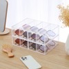 Acrylic Sunglasses Organizer with 4 Drawers - Clear Eyeglass Holder