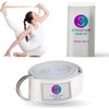 Cotton Yoga Belt with D Ring Buckle Closure, Enhance Yoga