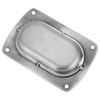 Flush Pull Handle 304 Stainless Steel Door Hardwares for Yacht