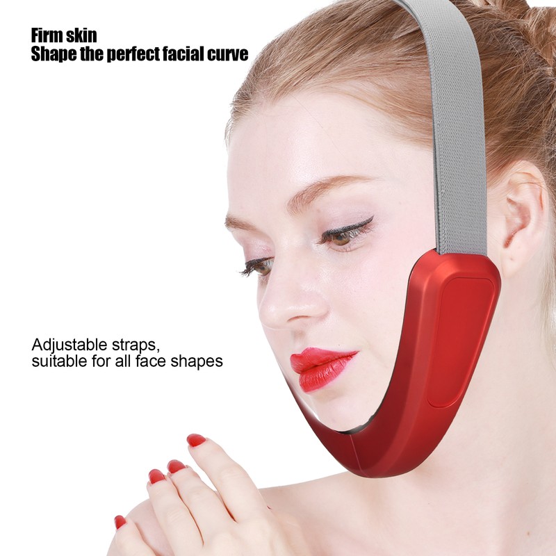 Electric Face Lifting Firming Device V-Face Shaping Slimming Vibration Massager