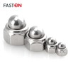 FASTON Self-locking cap nuts, M8 made of rust-proof stainless steel,