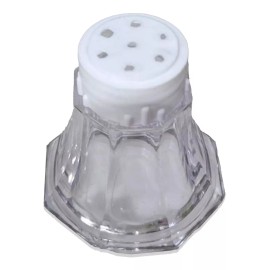 mdj Salero De Plástico 30 Pzas. Para Fiesta 6 Cm Alto