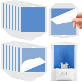 Qualirey 15 Pack Flying Insect Trap Refills Compatible with Osvdo Plug-in Device, Fruit Fly Traps for Indoors Refill Kit, No Device, Glue Board Insect Catcher for Mosquito (Classic)