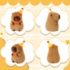 LHOEST Capybara Cuddly Toy Birthday 25 cm Capybara Plush Toy
