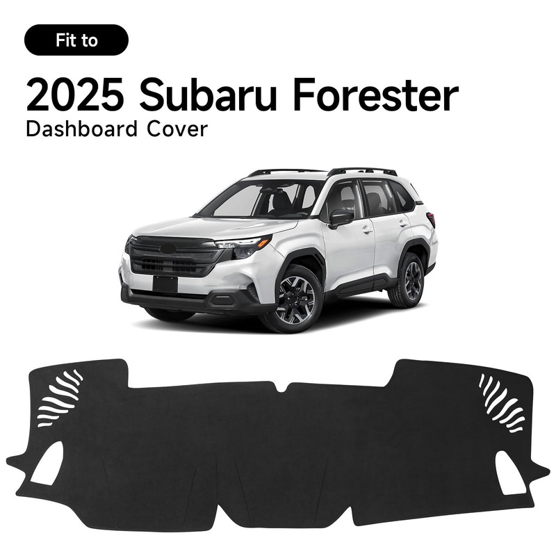 Hugeek Dashboard Cover Mat for Subaru 2025 2026 Forester Accessories