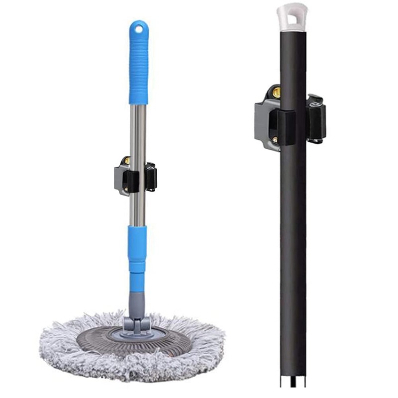 LAIXIABAO Juliyeh 4 Pcs Mop Broom Holder Tool Heavy Duty