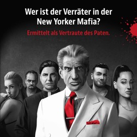 Kosmos 683825 Masters of Crime Vendetta - Immersive Thriller Experience, Crime Game Crime Scene Escape Game for Adults, Puzzle Game Detective, Exit Game, Crime Game