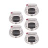 5Pcs Gas Stove Knob Cover Control Dial Knobs Stainless Steel