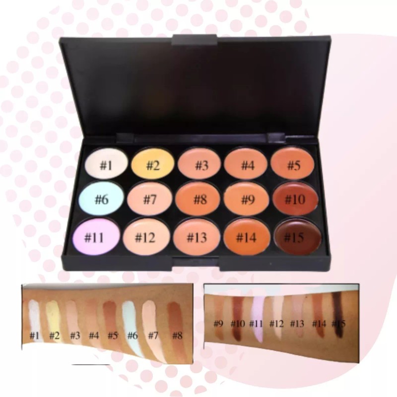 Paleta Correctores + Contorneadores + Perfiladores Ceja