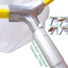 PetZon Professional Pool Net, Heavy Duty Skimmer Rake with Aluminum