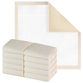 HALYARD Disposable Standard Underpads Incontinence Bed Pads, 30”x30” Beige-Comfortable Chucks Pads, Disposable, for Adults-Soft Bed Pads for Elderly/Adult Patient, 48823 Pack of 10