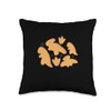 Dino Nugget Lover Dino Nuggets Keychain Dino Nugget Pillow Throw