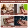 Flintronic Plastic Scraper with 20PCS Plastic Blades, Window Scrapers Ceramic