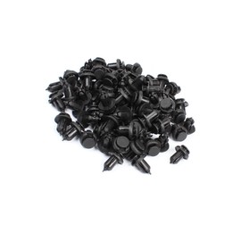 Motoforti 100pcs Auto Interior Push Expanding Screw Plastic Rivets for 10mm Hole Long-lasting