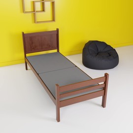 Zayton Wood Split Fully Assembled Bunkie Board for Mattress/Bed Support, Twin XL Grey