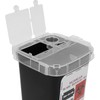 Blade Disposal Box, Durable Disposal Blade Container Shaving Blade Disposal